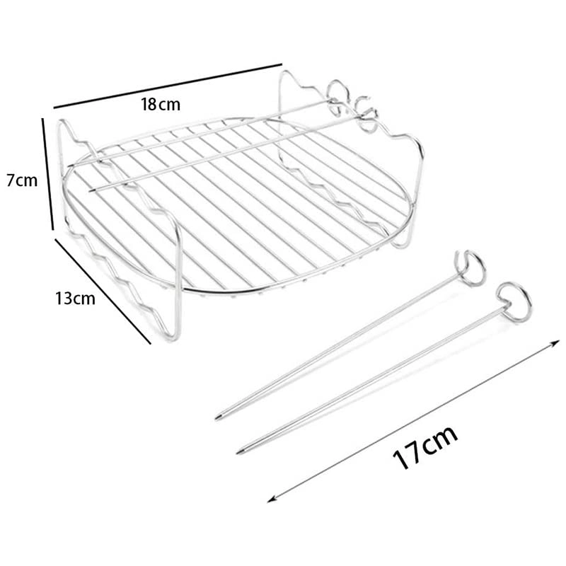 Double Layer Rack - stainless steel 1 piece(s)