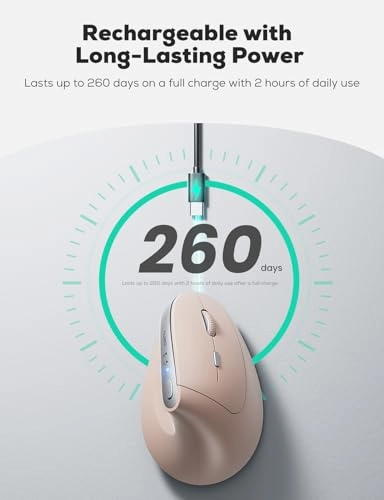 MD280 Ergonomic Vertical Mouse - Wireless