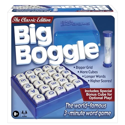 Big Boggle - 5x5 Grid 25 Letter Cubes