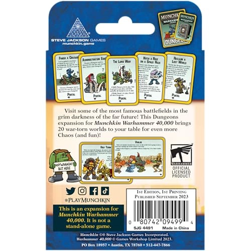 Munchkin Warhammer 40,000: Storming The Warp