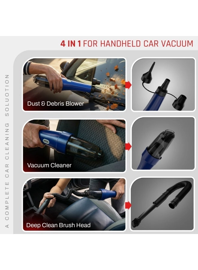 Cordless Car Vacuum Cleaner - 2000mAh*3