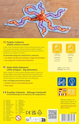 Octopus Calmario - 3 years and up