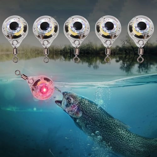 Fishing Lure Light - Eye-shaped 5 Pcs