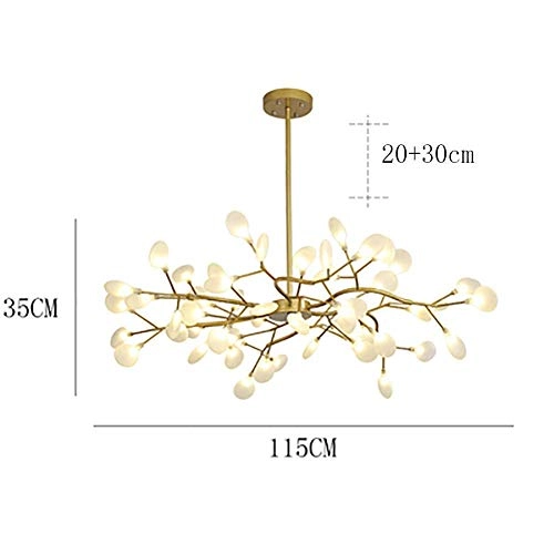 Firefly Pendant Lighting - 45 Lights Golden