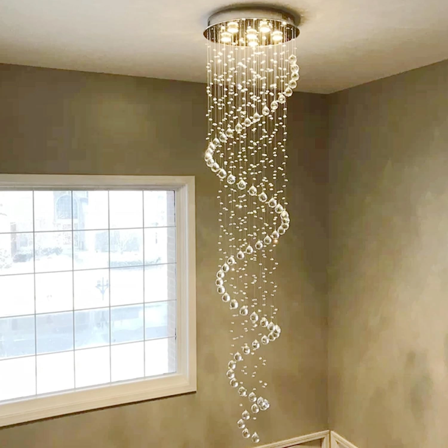 FazNova Ceiling Chandelier - Dimmable