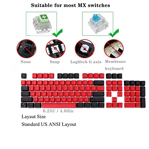 PBT keycap set - American Layout