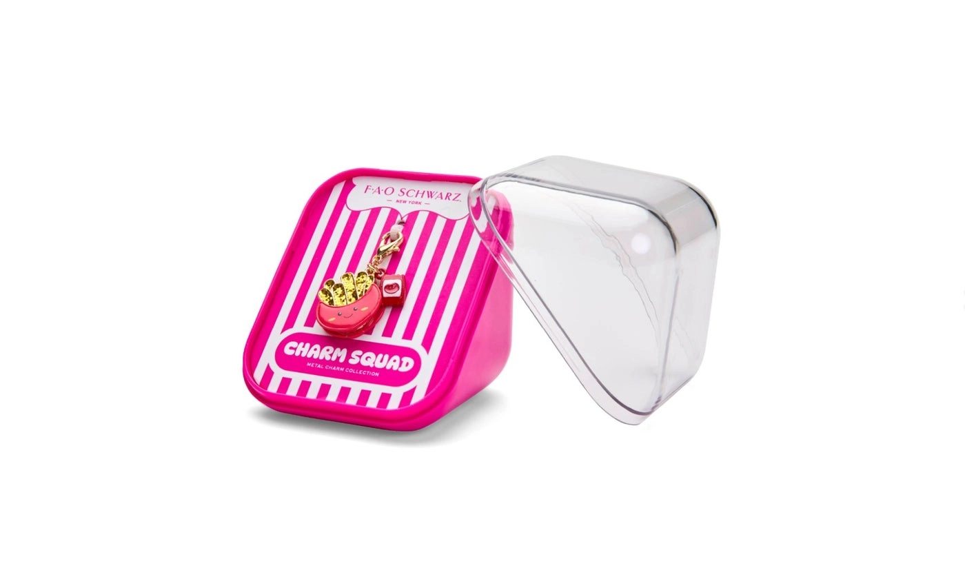 French Fries Charm - metal