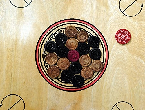 Carrom Board - Round Pocket