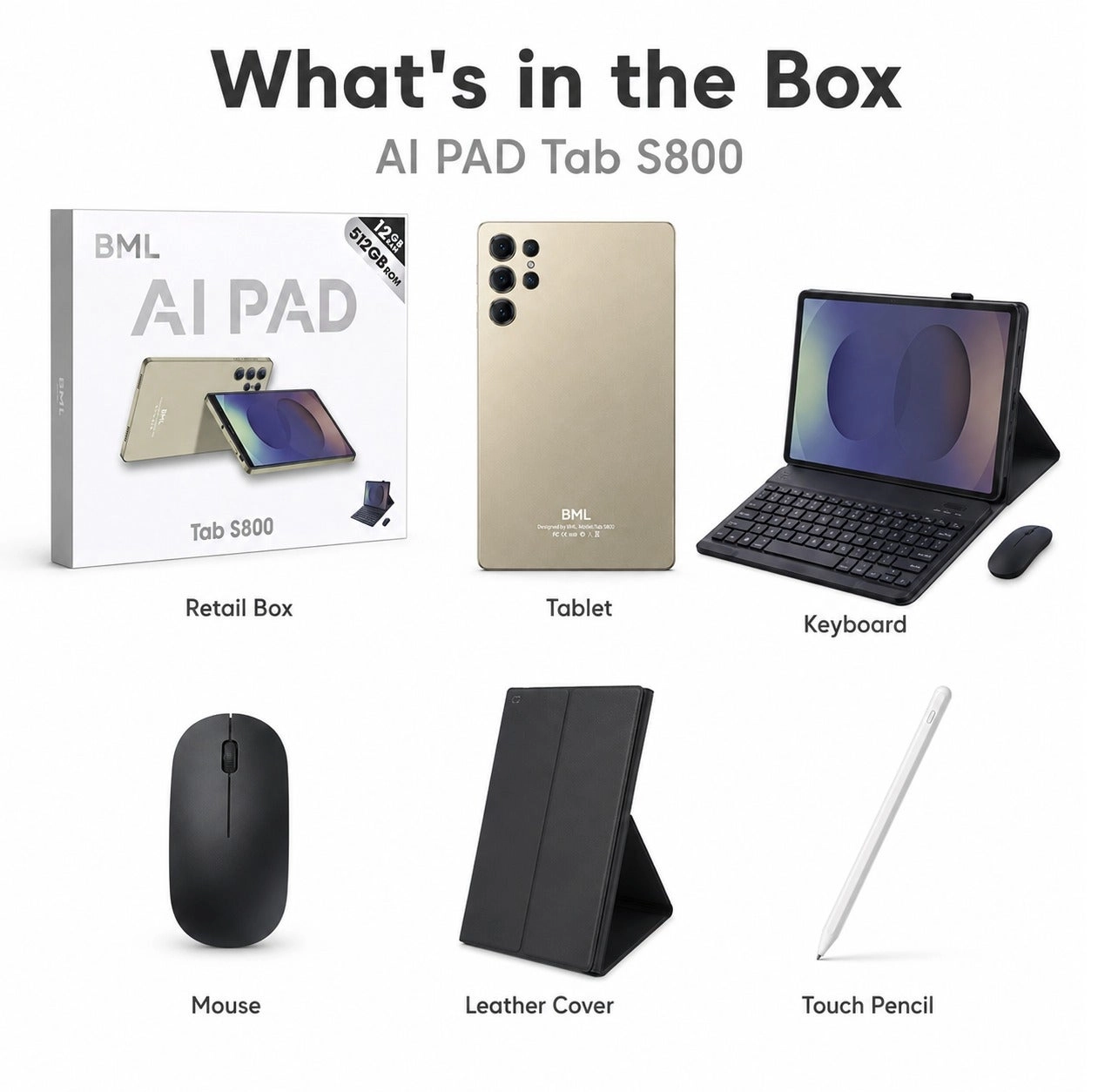 AI PAD S800 - 512GB 8"