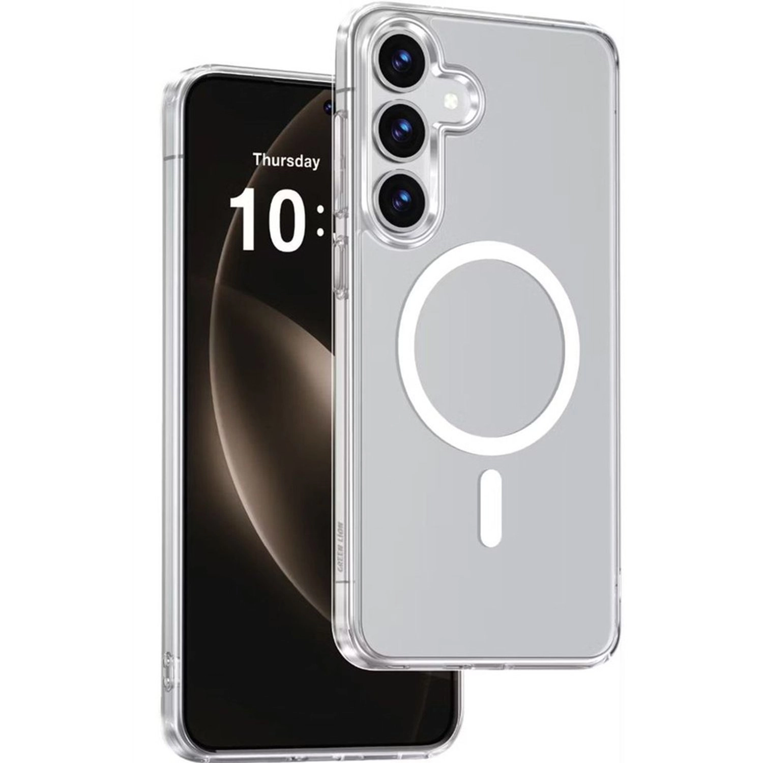 Crystal Clear Case with MagSafe for Samsung Galaxy S25