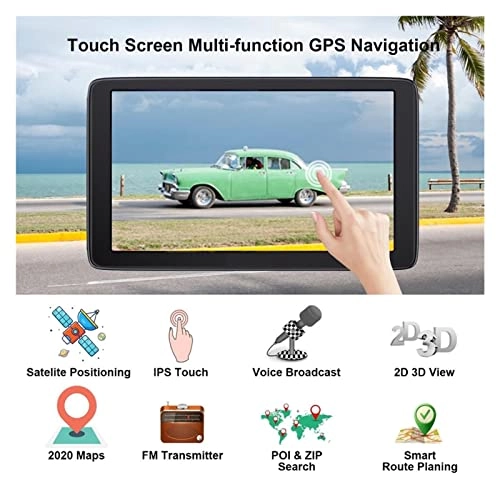 GPS Navigator 4589032750 - 7 inch 256MB+8GB 49 countries