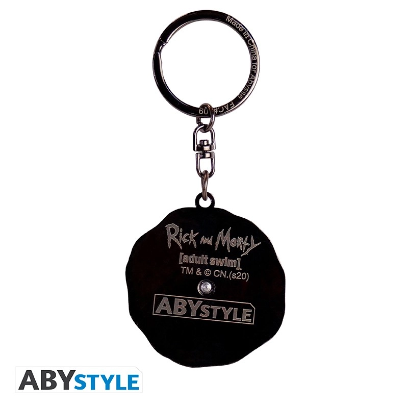 Rick And Morty - Moving Keychain Portal Gun