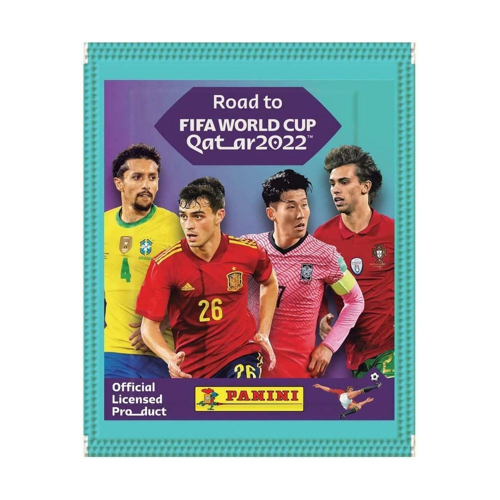 Panini Road to FIFA World Qatar Cup 2022 Sticker Book 5 pcs