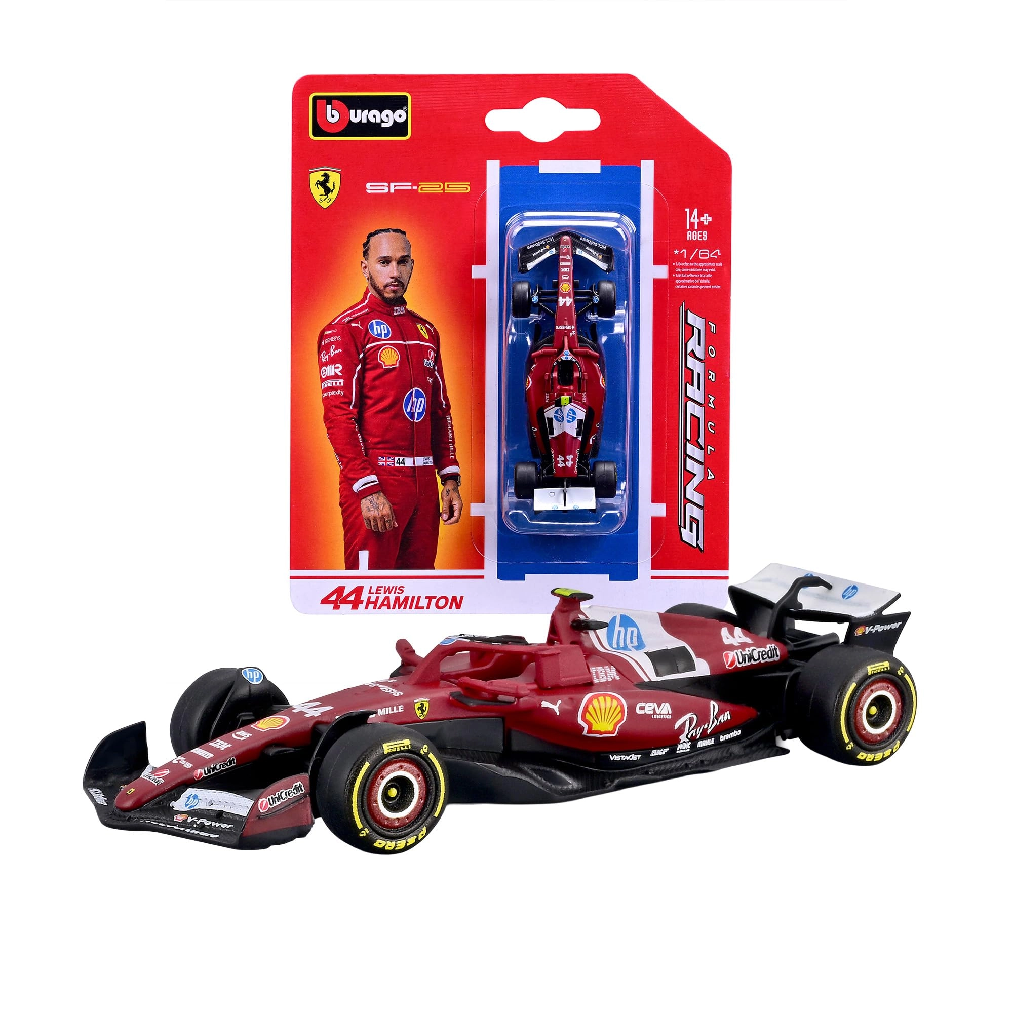 May Cheong Group SF-25 - 1:64 #44 Lewis Hamilton