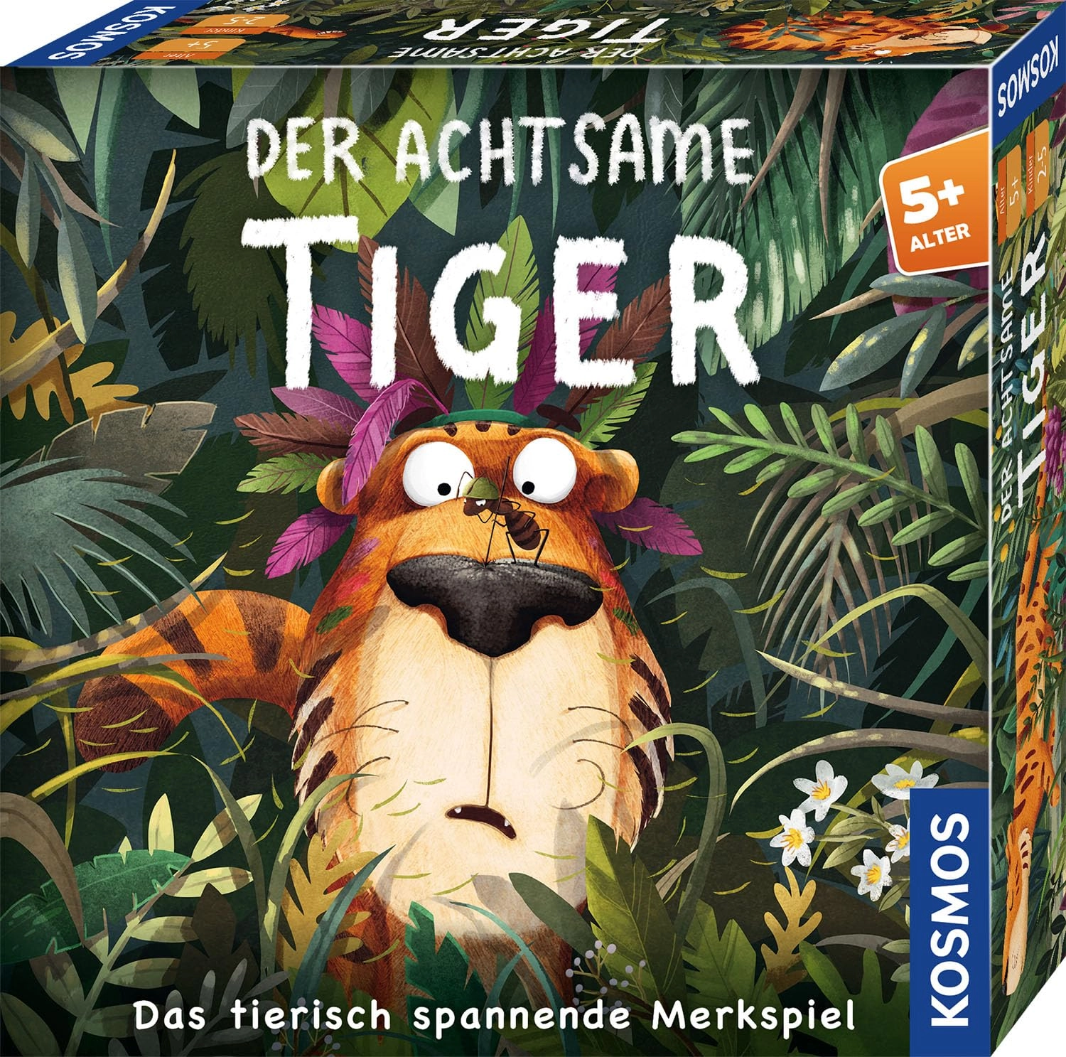 Kosmos The Mindful Tiger: The Animally Exciting Memory Game (German)