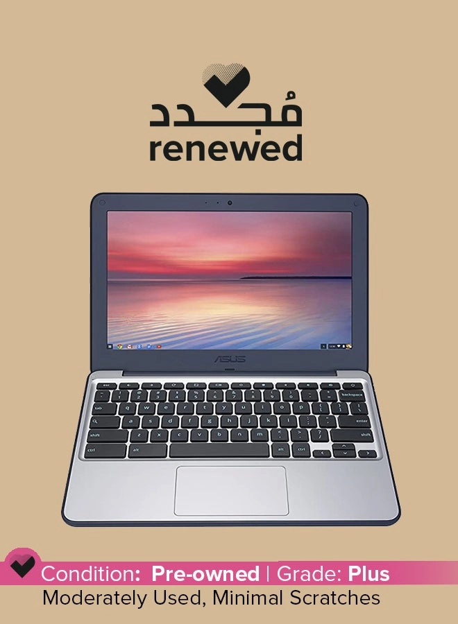 (Renewed) Chromebook C202 - 11.6'' 16GB 4GB Celeron
