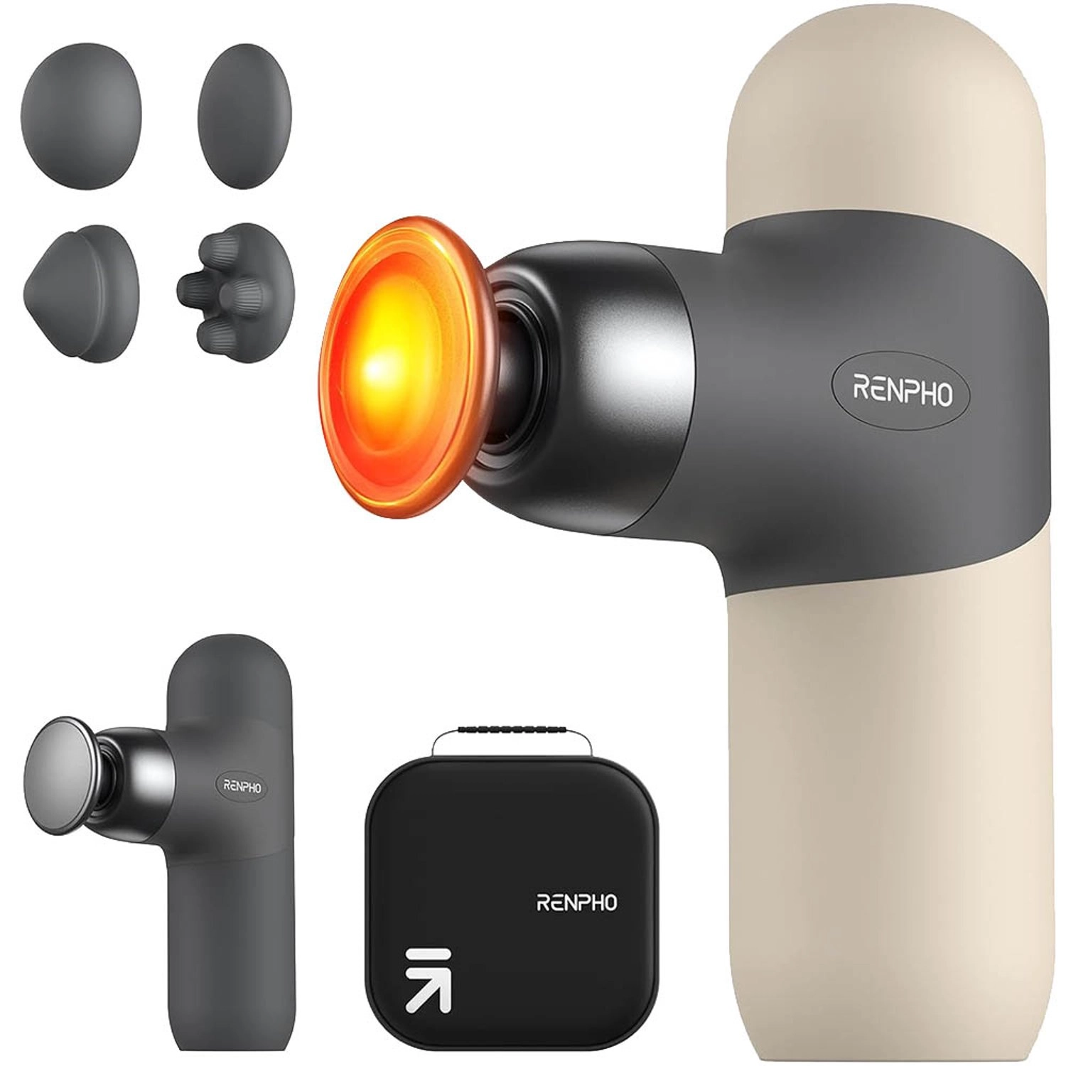 Renpho Mini Thermal Massage Gun - Heat Portable