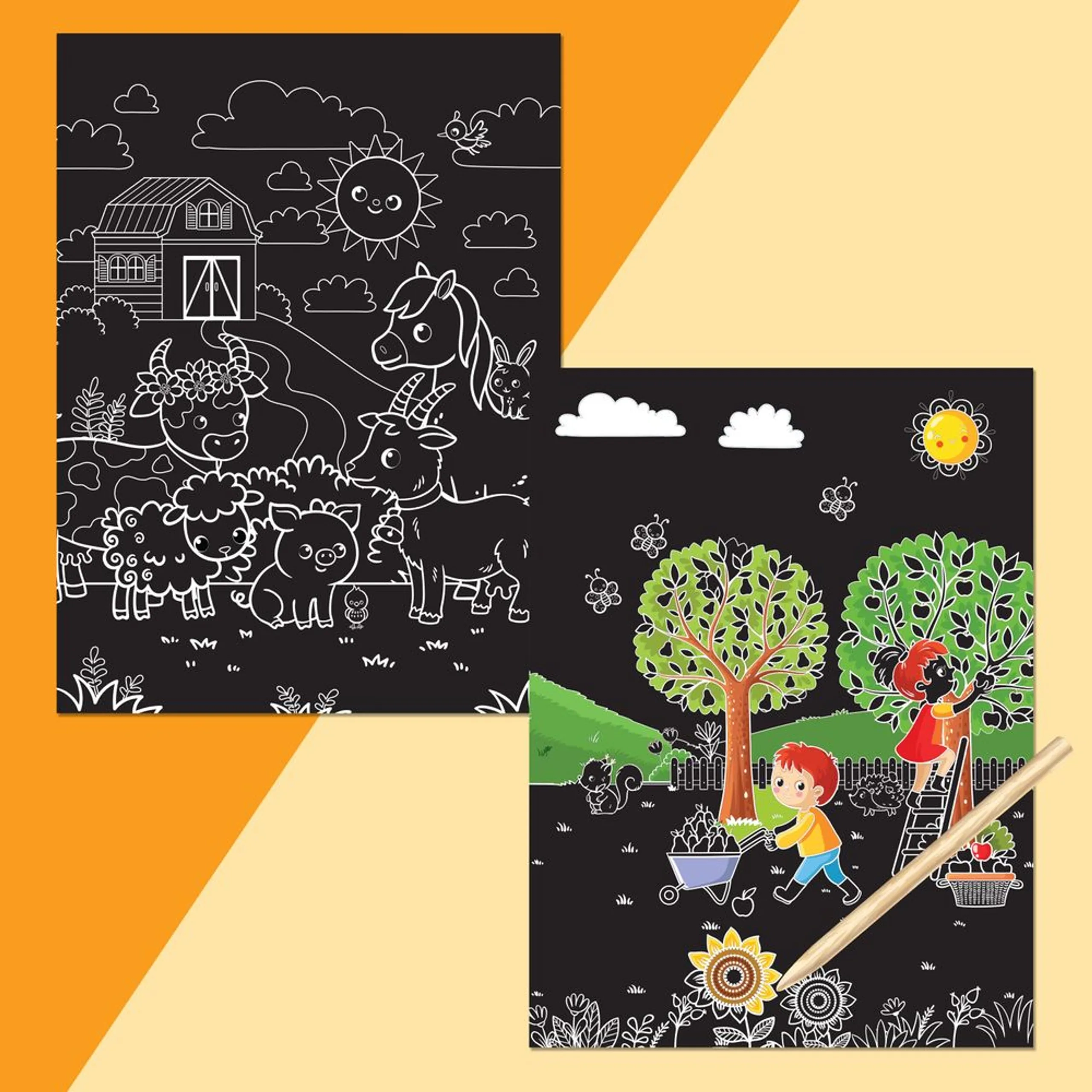 Scratch Surprise Art & Craft Activity Kit - 3+ years