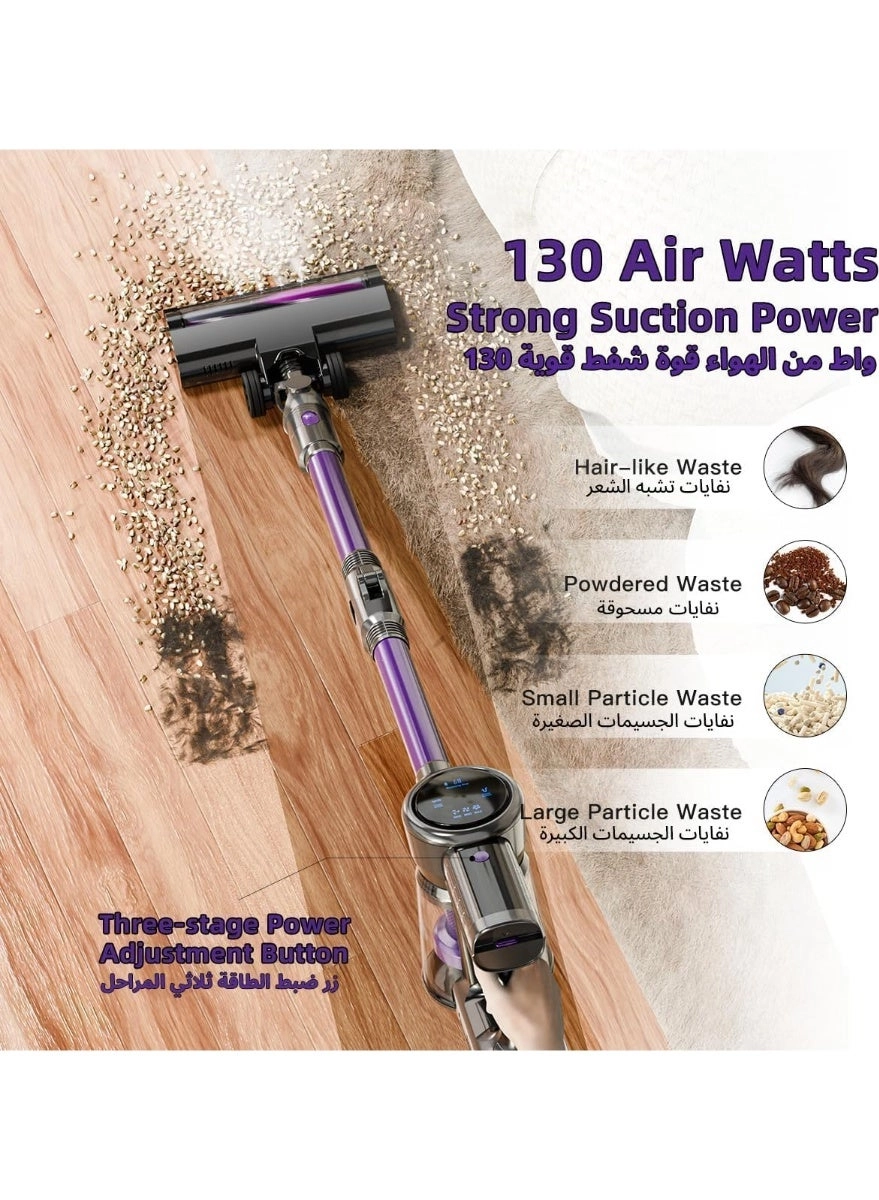 Cordless Stick Vacuum Cleaner - 65Min