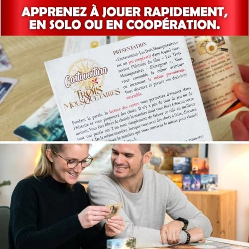 Cartaventura The Three Musketeers: The Honor of the Queen (French)