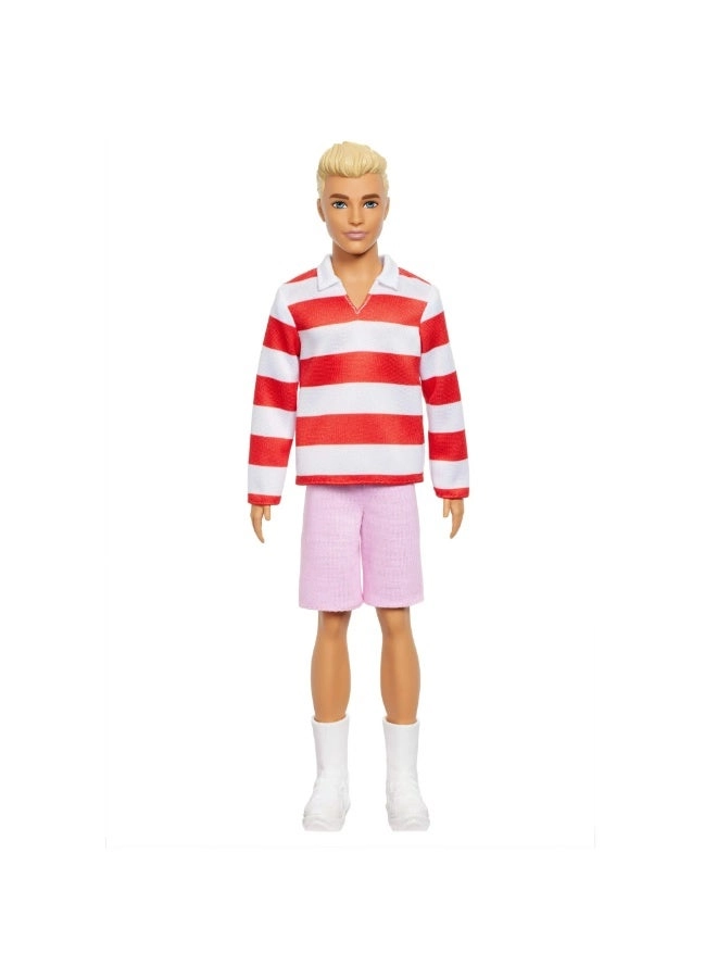 Barbie Fashionistas - Red & Whitre Stripe