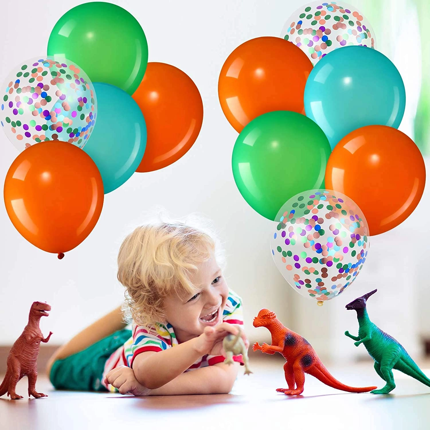 24-Pieces Latex Confetti Balloons - Father's Day