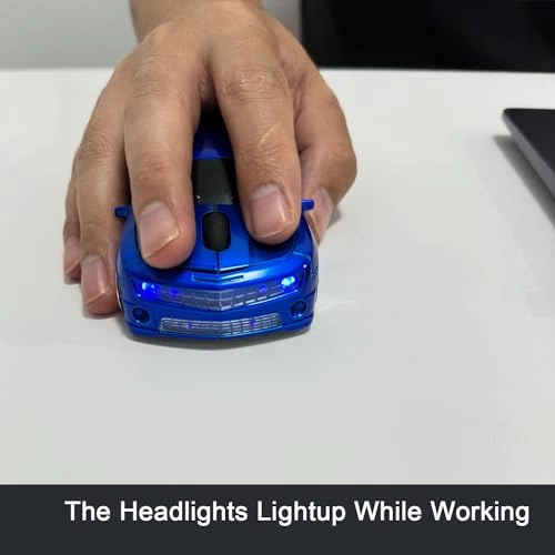 Sport Car Shaped Optical Mouse - Wireless