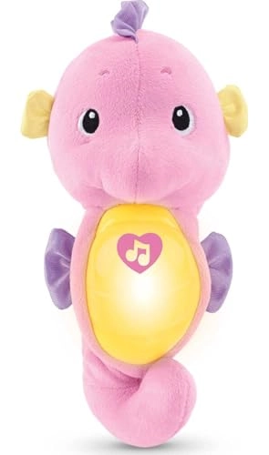 Fisher-Price Soothe & Glow Seahorse Plush Sound Machine - Newborns