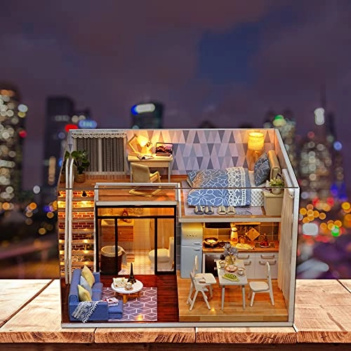 DIY Miniatures Dollhouse Kit - 1:24