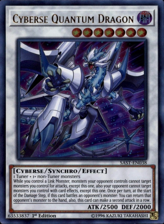 Yu-Gi-Oh! Cyberse Quantum Dragon SAST-EN038