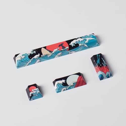 Keycaps - 4pcs Blue Coral Sea