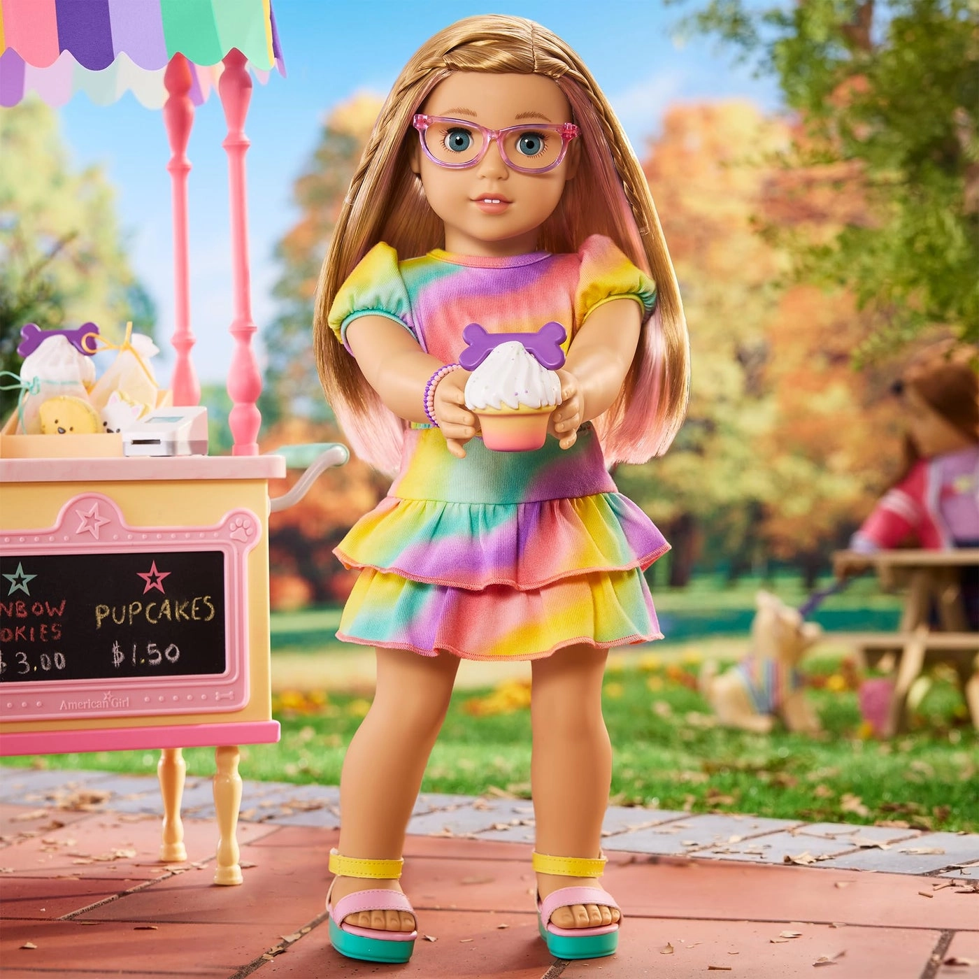 Summer McKinny Doll - 18-inch Strawberry-Blonde Hair + Summer McKinny Journal - illustrated paperback Ages 6+