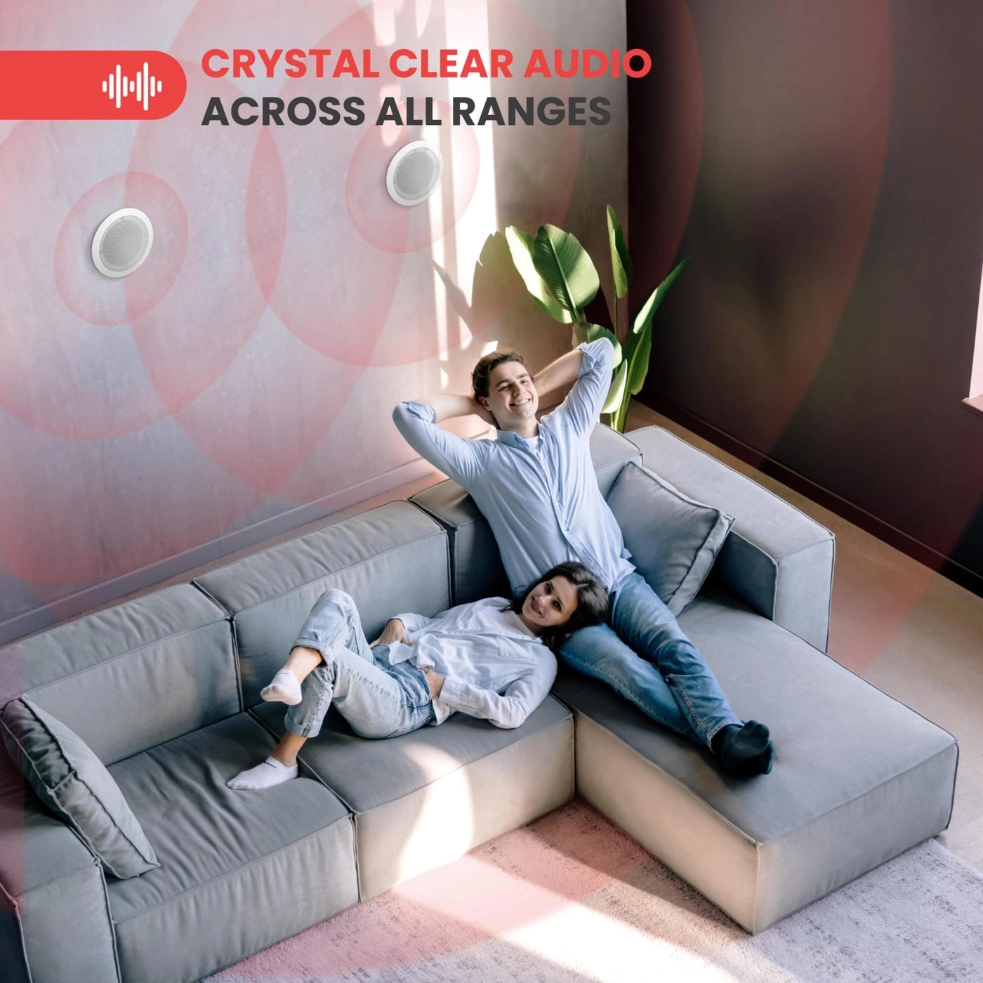 InWall InCeiling Speakers - 125W