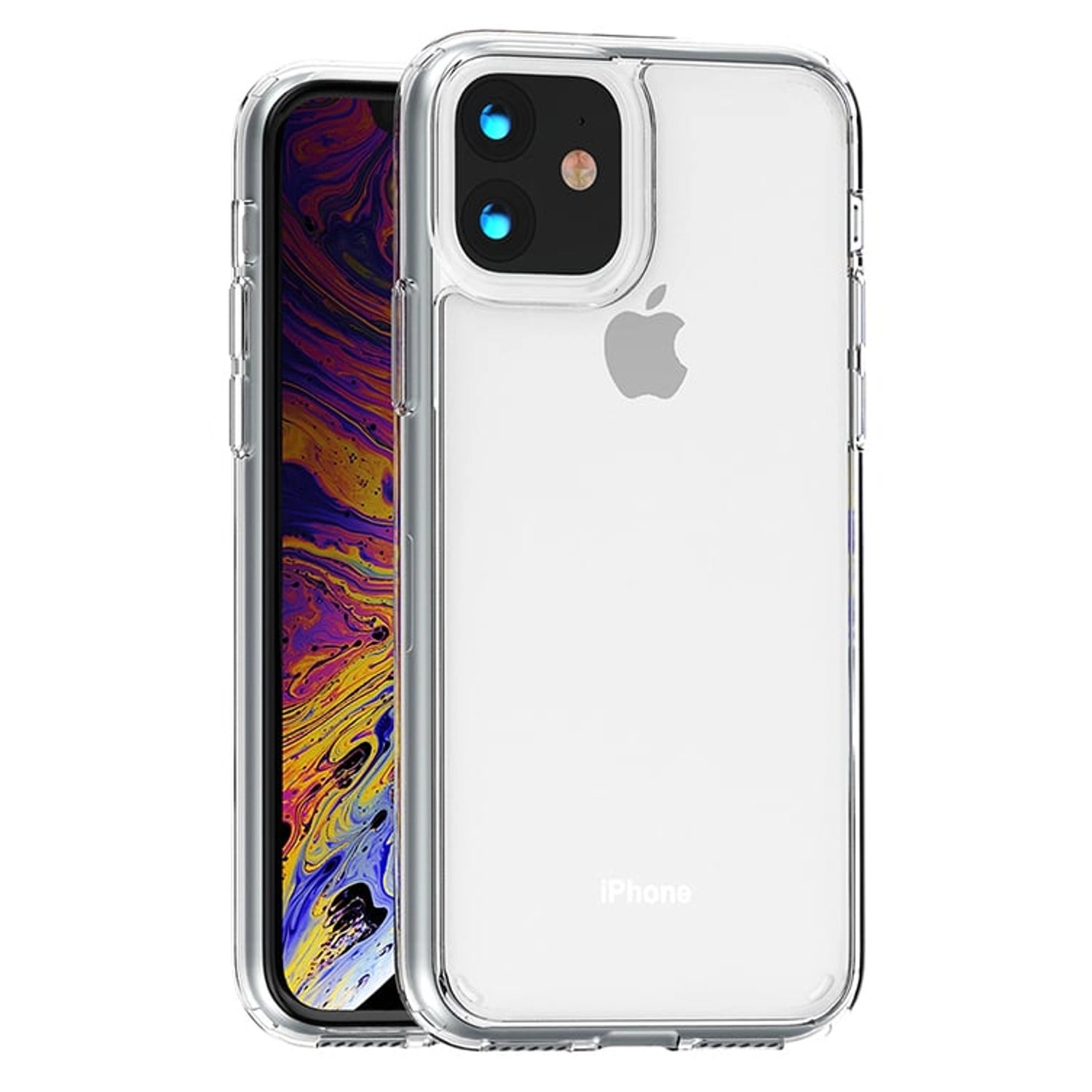 MaxGuard Hybrid Shockproof Back Case for iPhone 11