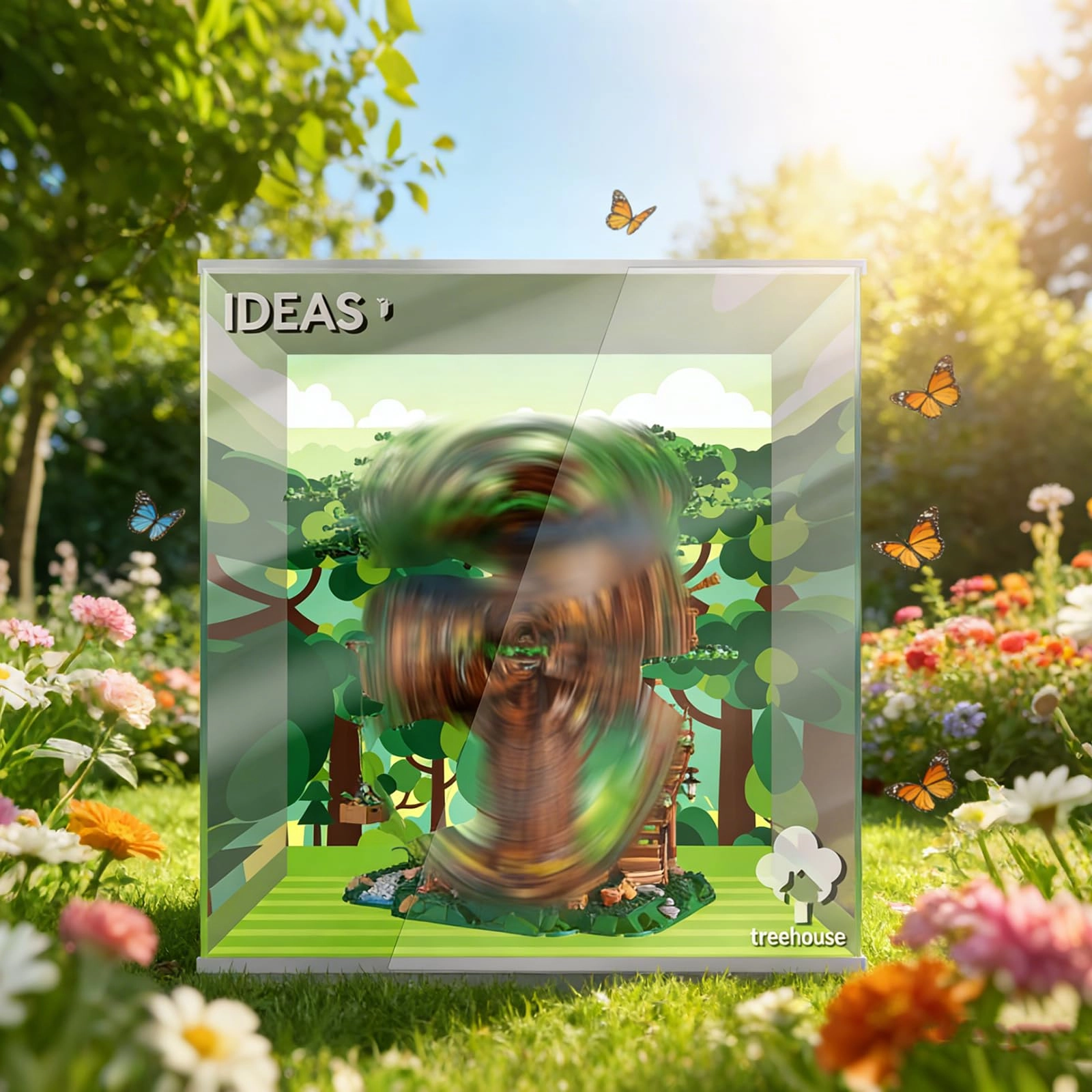 Display Case for Lego 21318 - 3 mm Acrylic Transparent