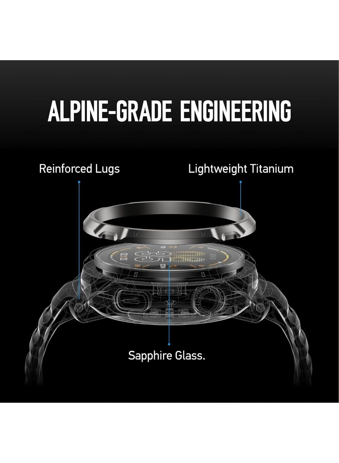 APEX 4 46mm Titanium GPS
