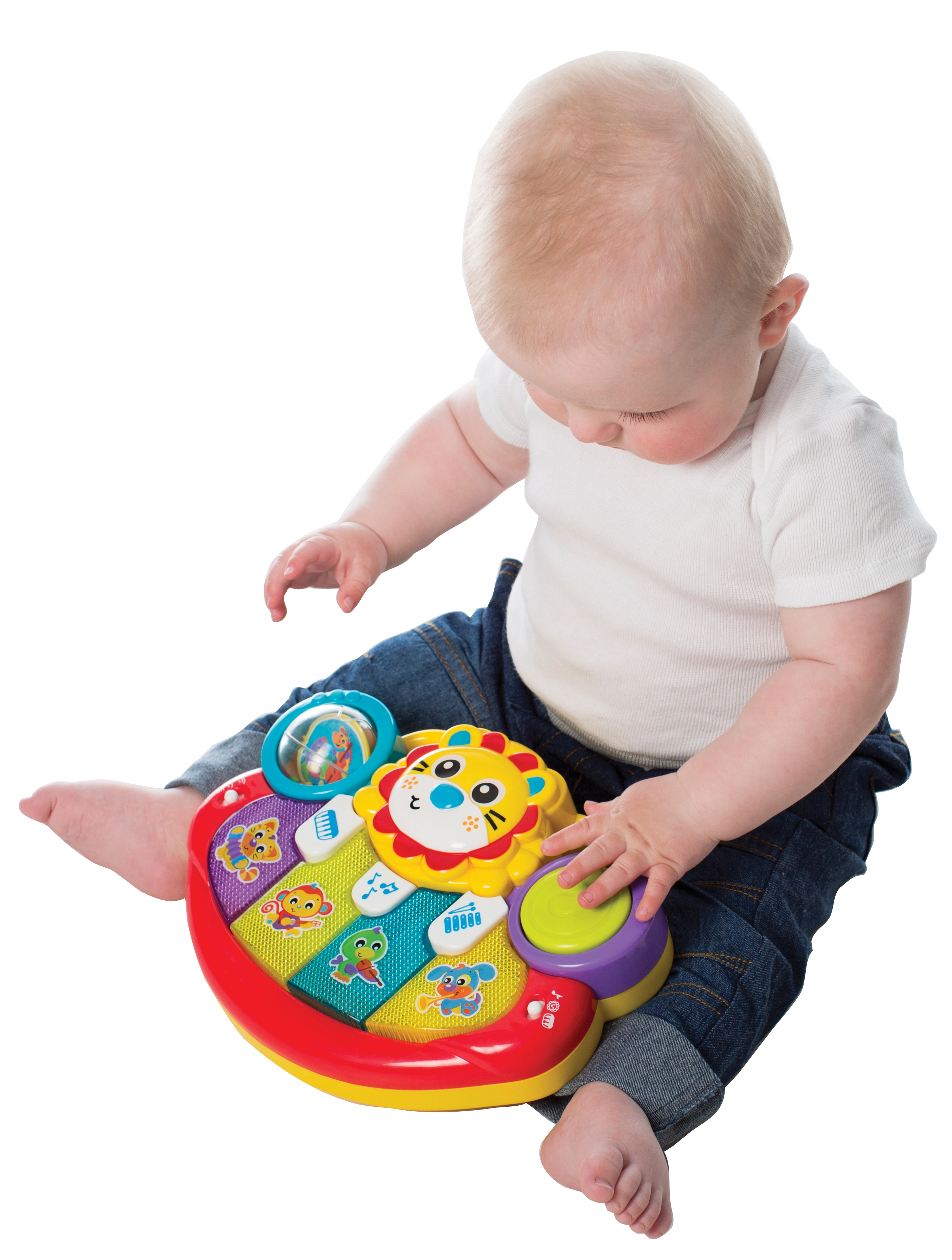 Lion Activity Kick Toy Piano - 6 months