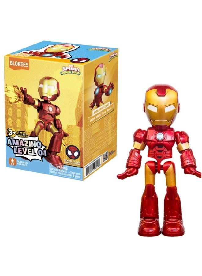 Iron Man - Spidey Amazing Friends - Model Kit Amazing Level 01 (74804)
