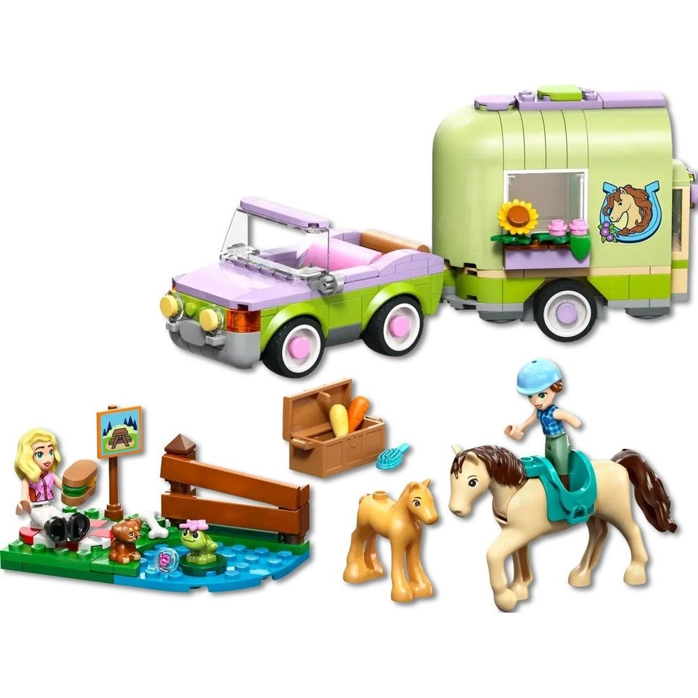 Friends Horse & Baby Foal Trailer (42695)