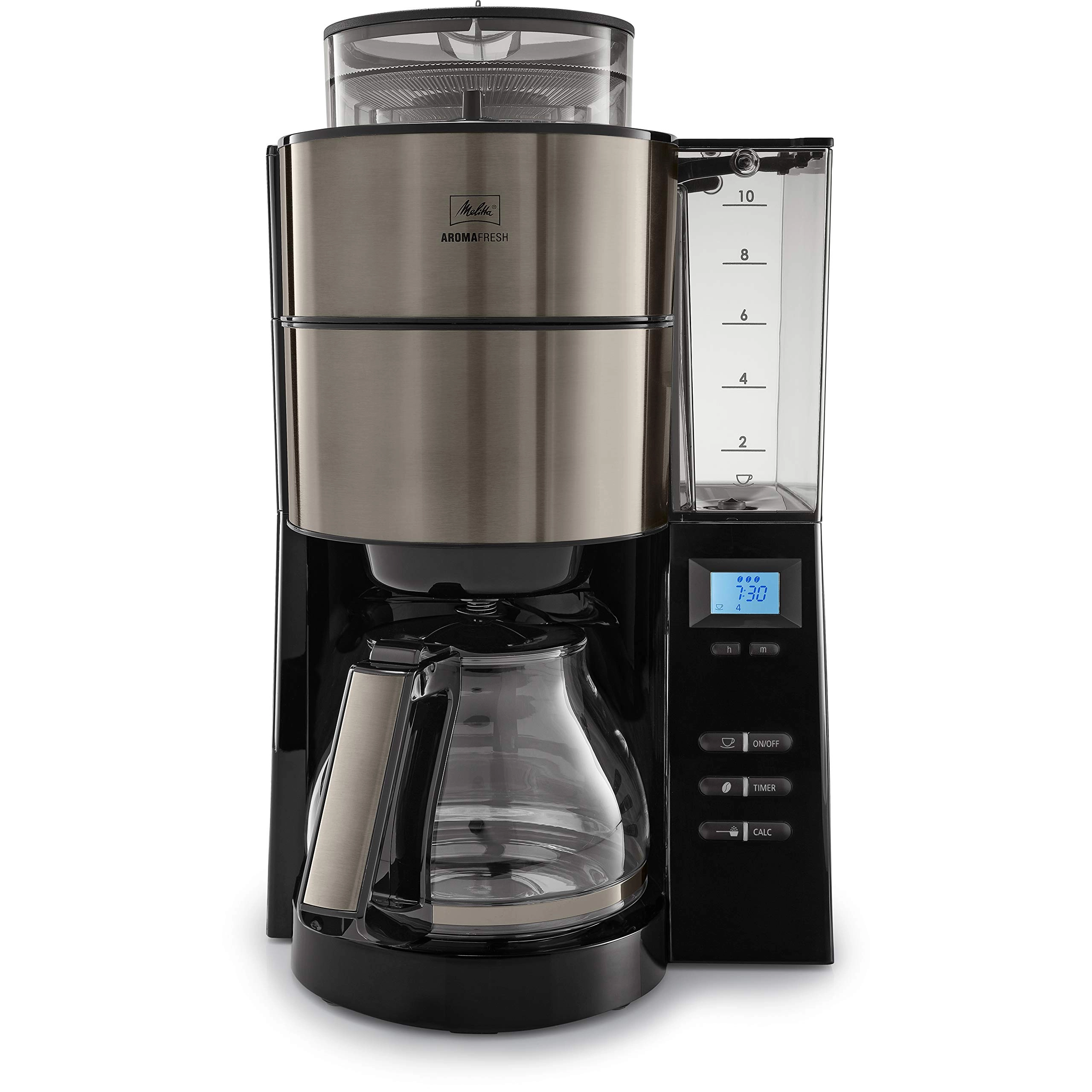 MELITTA HAUSHALTSPRODUKTE GMBH & CO AromaFresh - Integrated Grinder Timer Glass Jug