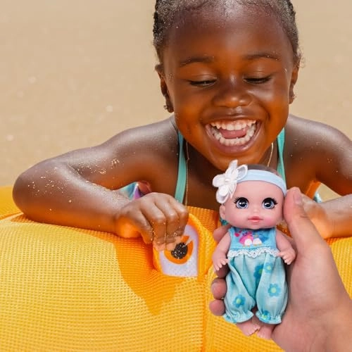 Reborn Baby Doll - 6" 16 cm Vinyl Blue Ages 3+