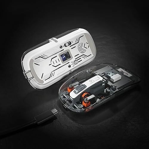 MXM-T901 Transparent Mouse - Wireless
