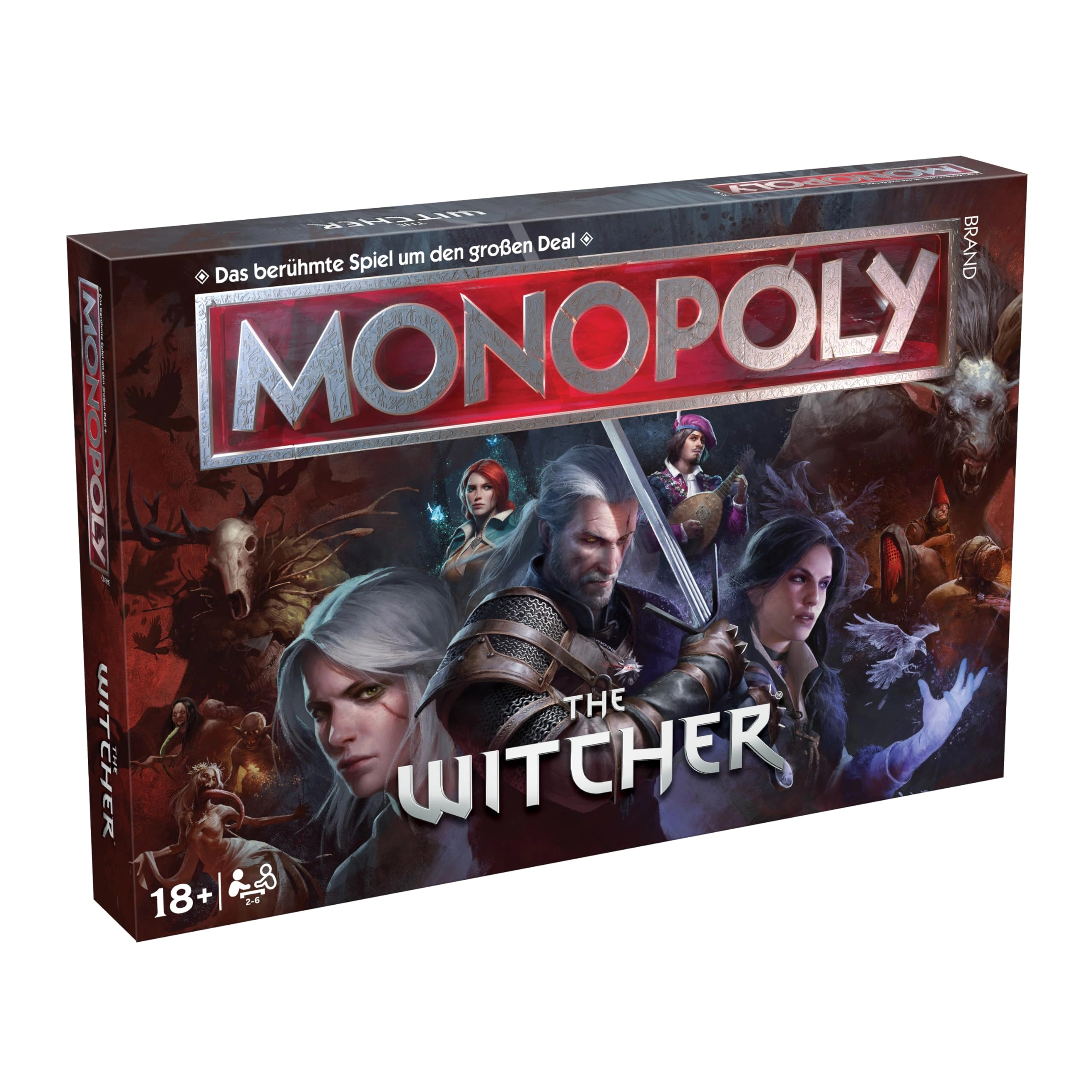 Winning Moves Monopoly: The Witcher Edition (German)