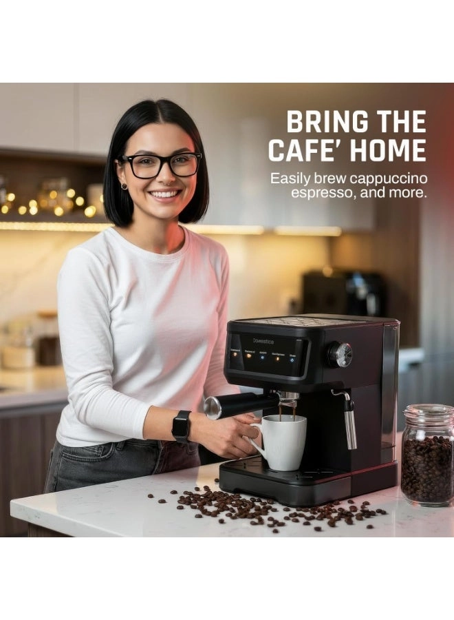 Brewcraft Pro - 20 Bar Smart Touch Milk Frother