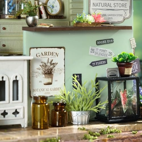 Miniature Dollhouse - Creative Room with Furniture