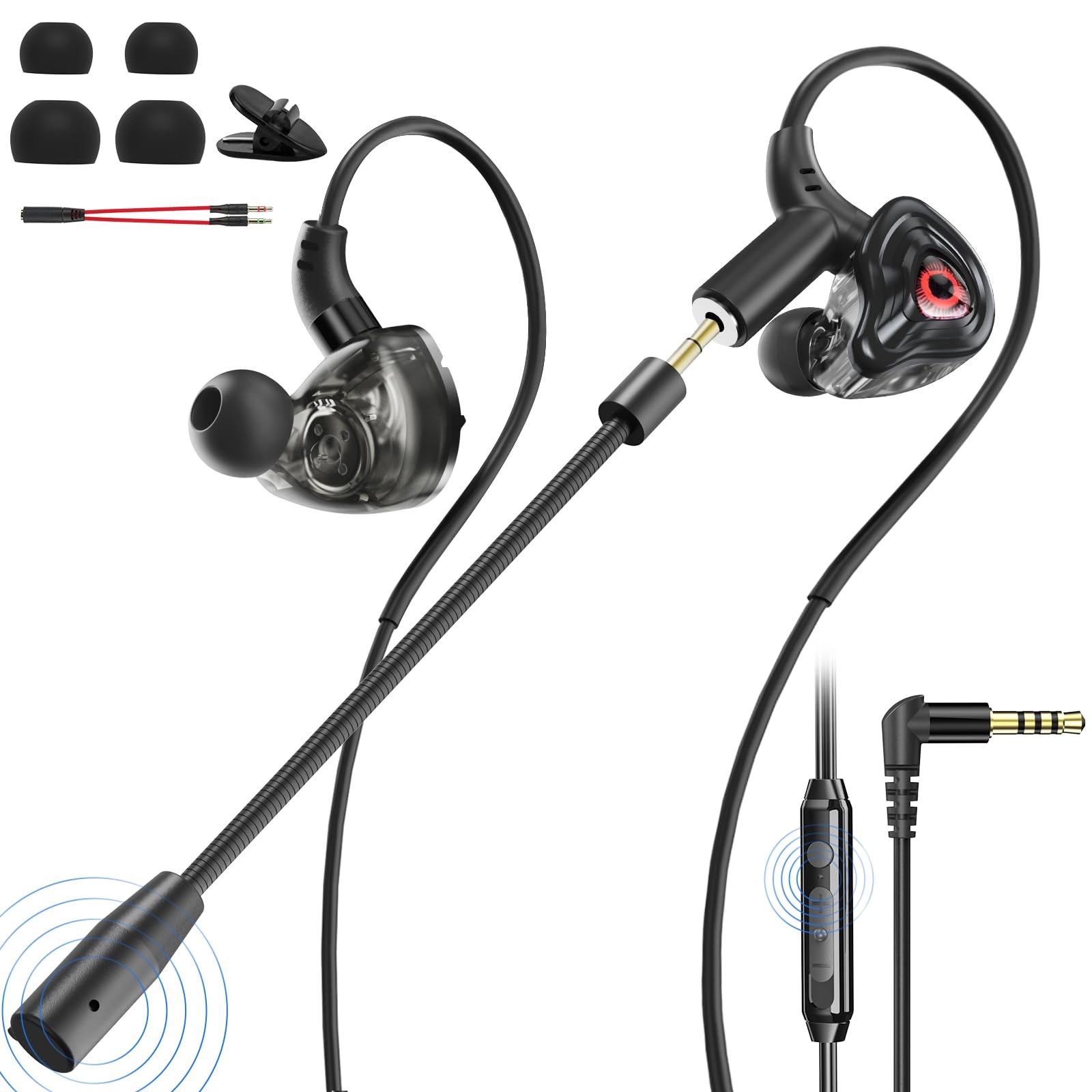 BlueFire Gaming Earphone Wired Earbud