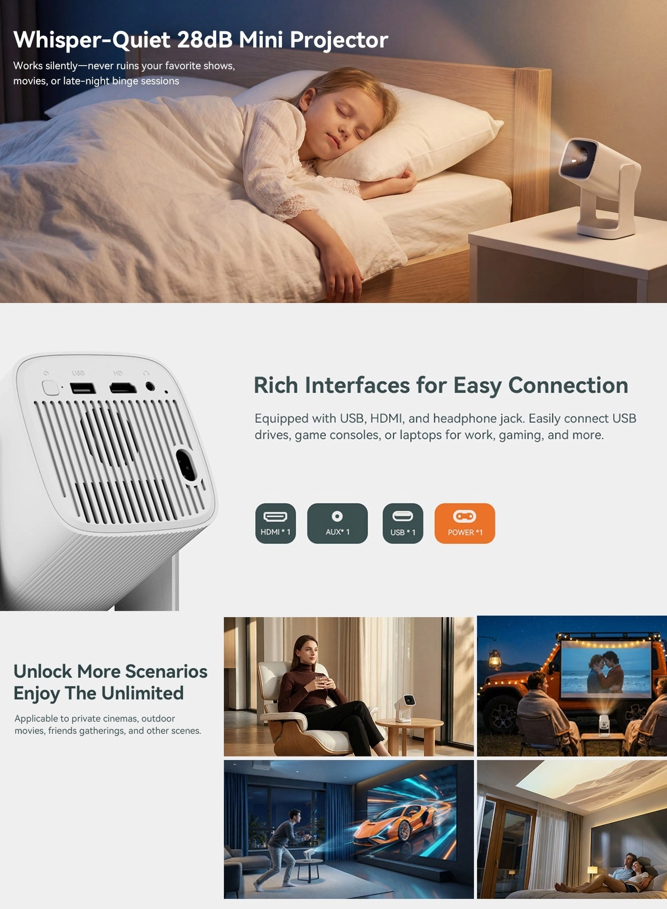 Cube 1 200 ISO Lumens 1280 x 720