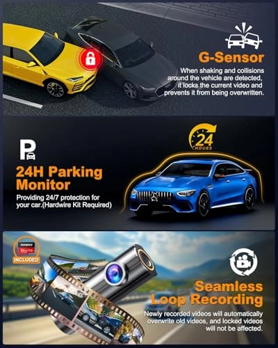 Dashcam Auto Vorne - 4K