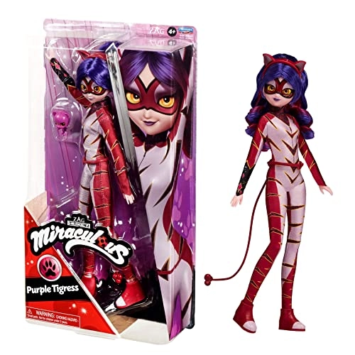 Juleka Fashion Doll - Purple Tigress 26cm 15 points of articulation Ages 4+