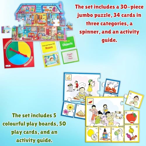 In the Home + Our Five Senses - 4 years and up